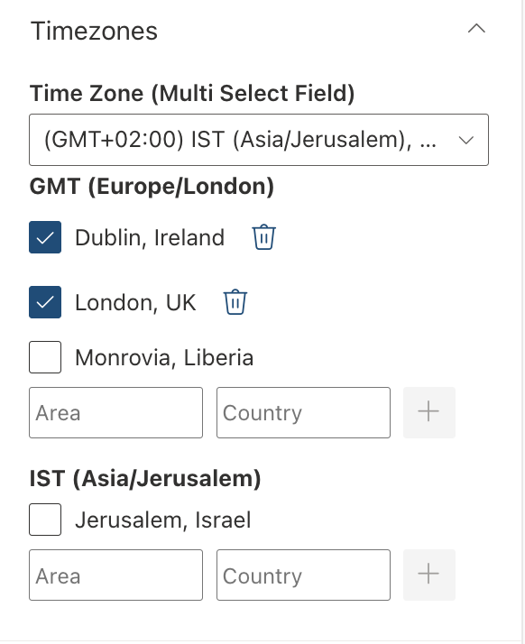 Timezones
