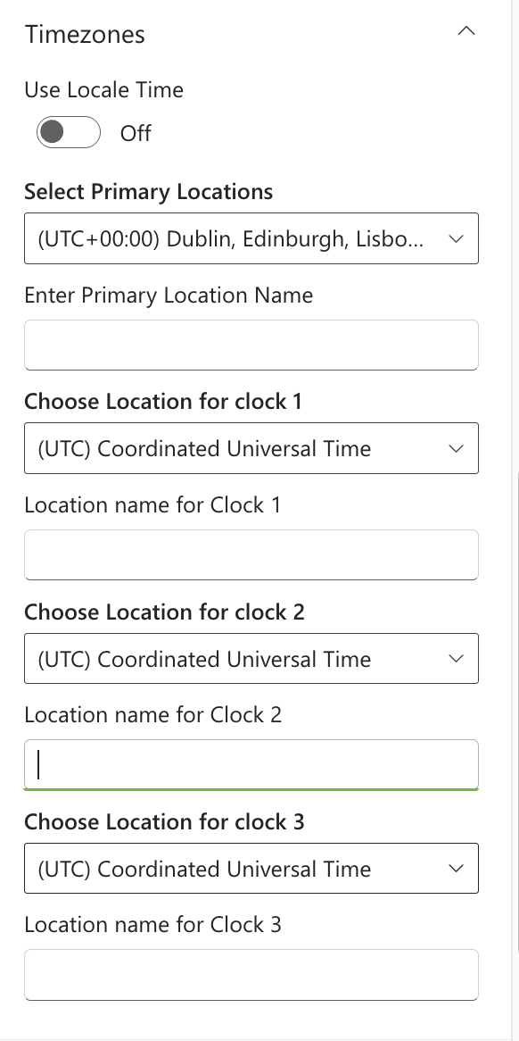  Timezones