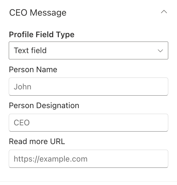  CEO Message