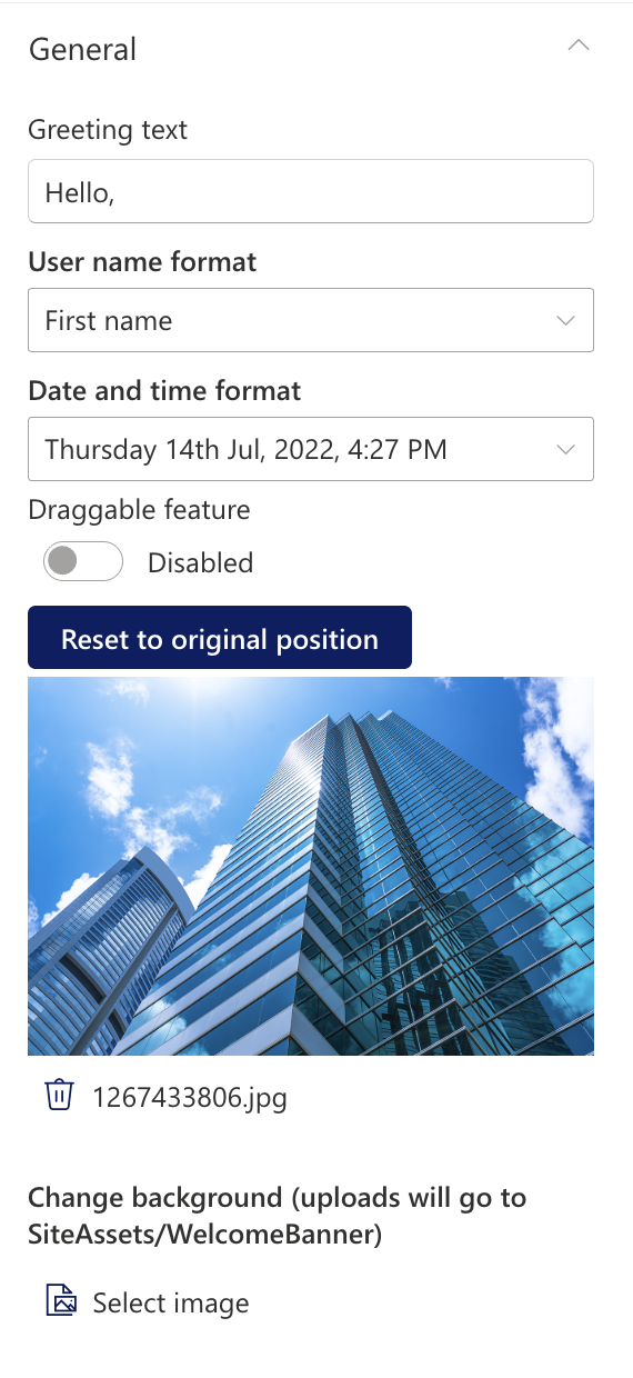 General Settings